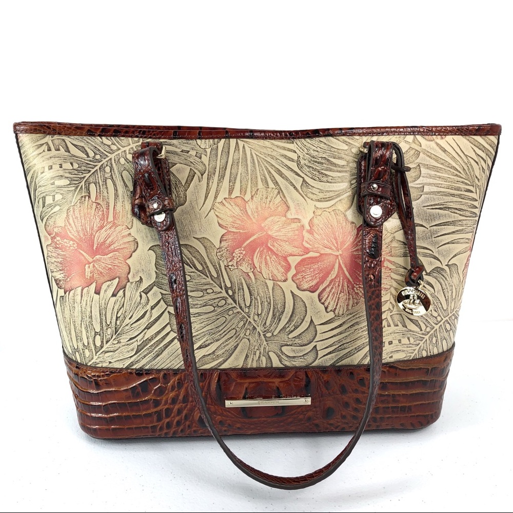 New Brahmin Genuine Leather shoulder bag m… - Picture 3 of 8